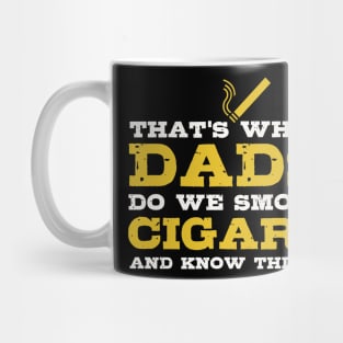 Fathers Day Cigar Smoker Gift Fathers Day Gift Idea Mug